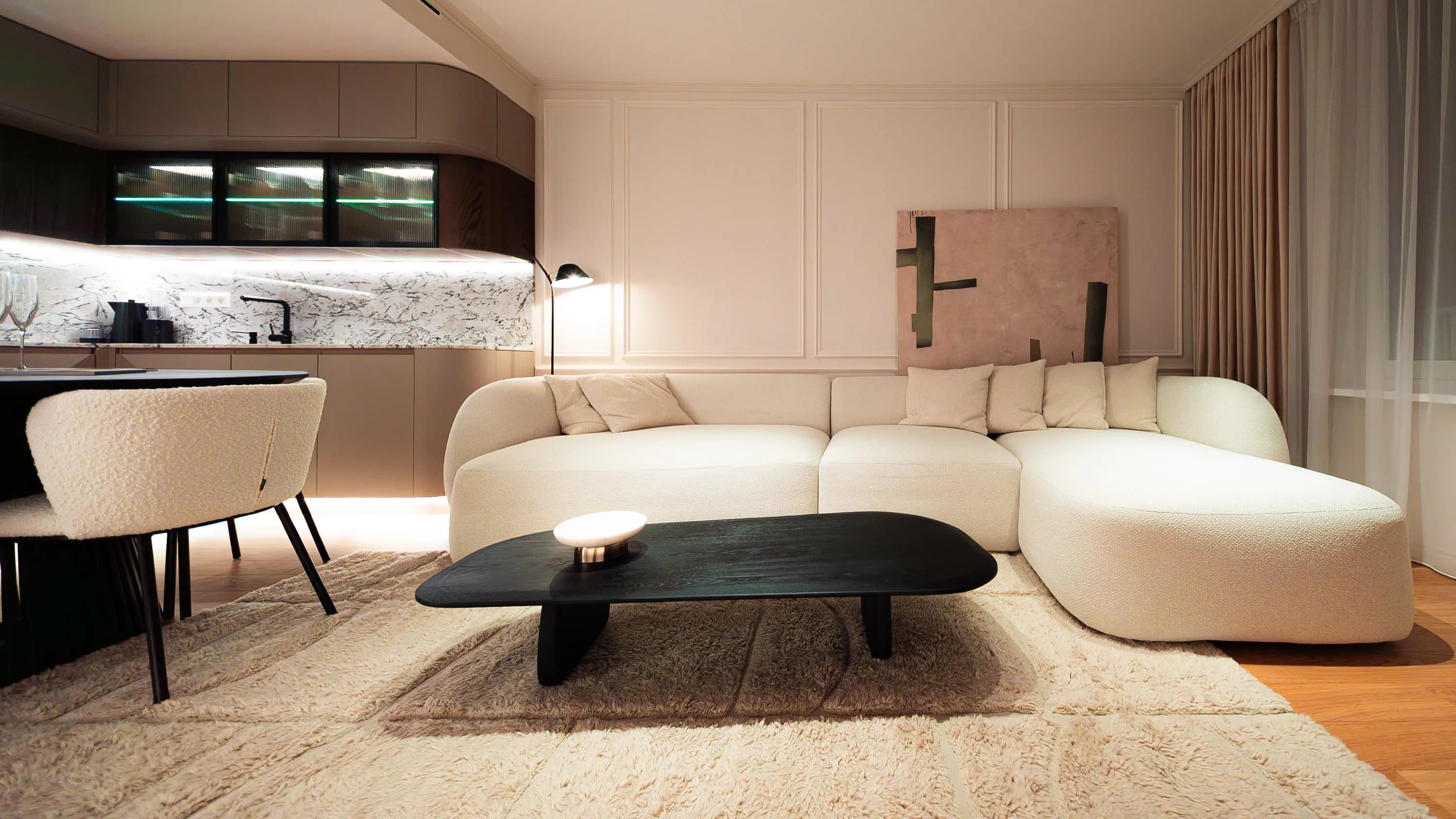 Interiérový vizuál – kuchyně